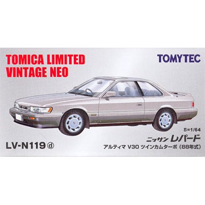 TOMYTEC 1/64 LV-N119d 日產 NISSAN LEOPARD ultima turbo