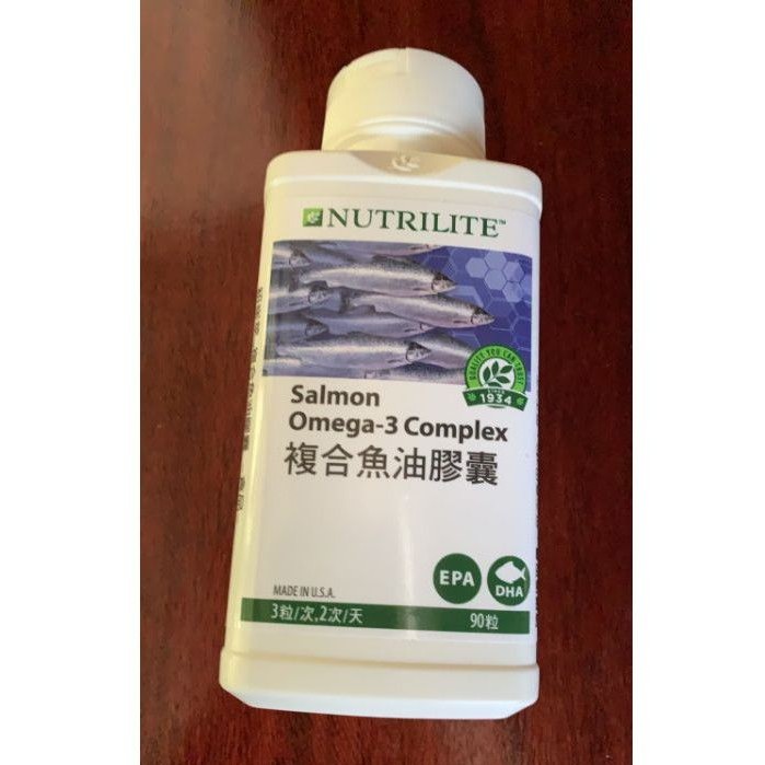 安麗Amway紐崔萊Nutrilite 複合魚油膠囊  EPA/DHA安麗深海魚油~🐟🐟🐟