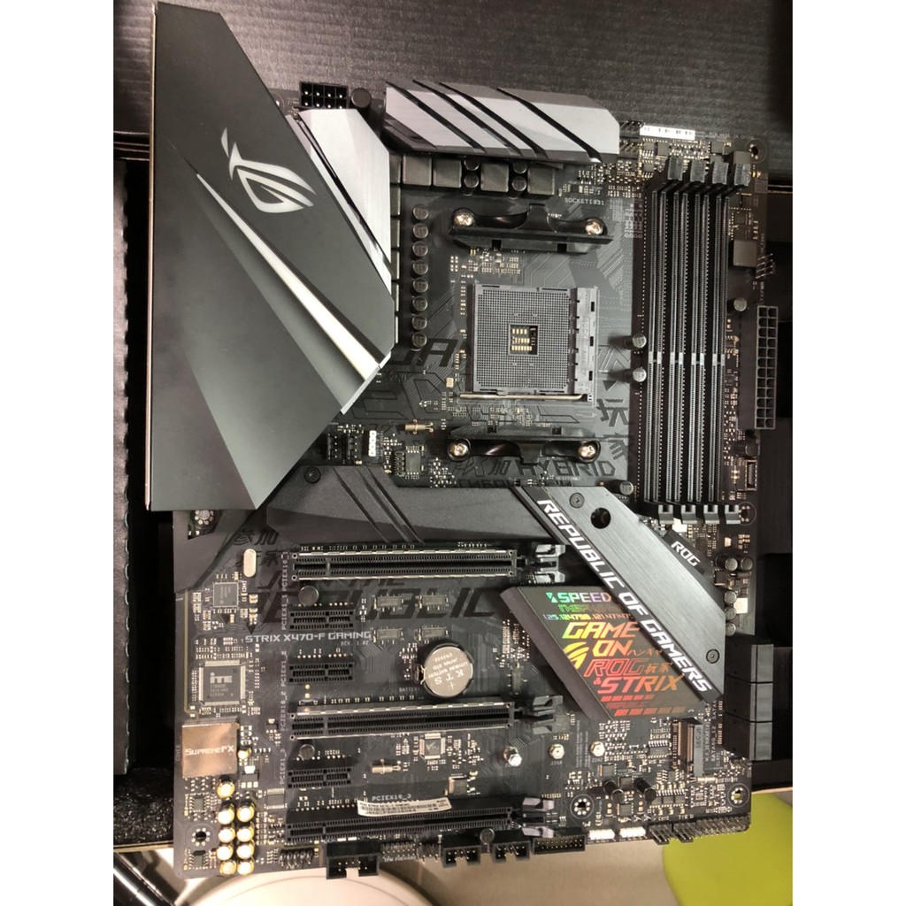 ROG x470f 主機板