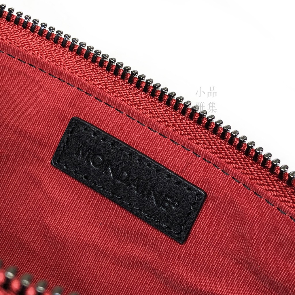 小品雅集 Mondaine 瑞士國鐵牛皮筆袋 蝦皮購物