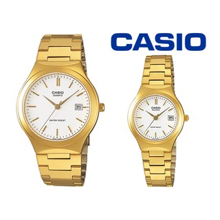 【威哥本舖】Casio台灣原廠公司貨 MTP-1170N-7A & LTP-1170N-7A 新款全金時尚石英對錶
