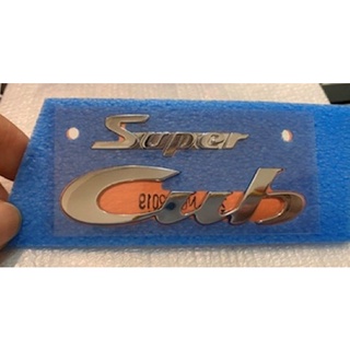 HONDA Super Cub腿部護罩Super Cub銀色原廠立體貼紙 86811-K0G-900