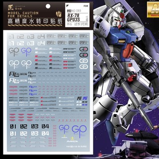 【Max模型小站】匠心社 MG-83 1/100 GP03S 鋼彈試作3號機 專用水貼
