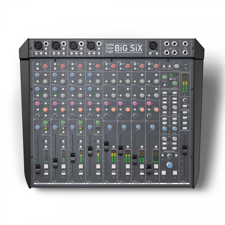 Solid State Logic SSL BiG SiX 控台 混音器 錄音介面 mixer 混音座 錄音室 錄音