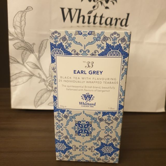 【現貨】Whittard 英國百年茶葉  Earl grey(經典伯爵茶）