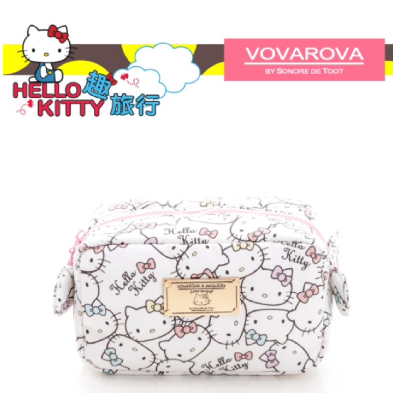 Vovarova空氣包xHello kitty-裝不滿化妝包