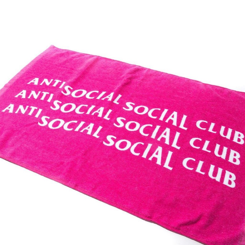 全新正品anti social social club ASSC限量毛巾