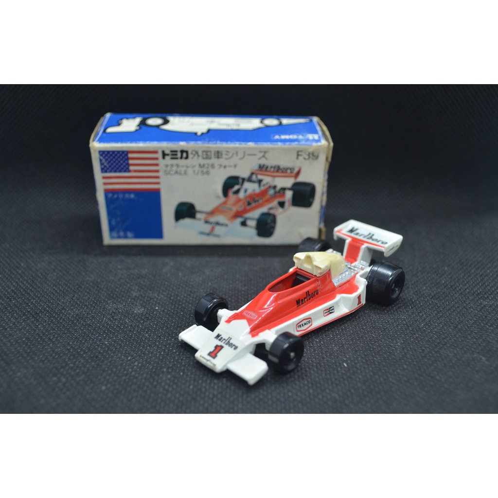 【T'Toyz】 Tomica F39 McLAREN M26 FORD F1 賽車 稀有 絕版 老物 附膠盒 日本製