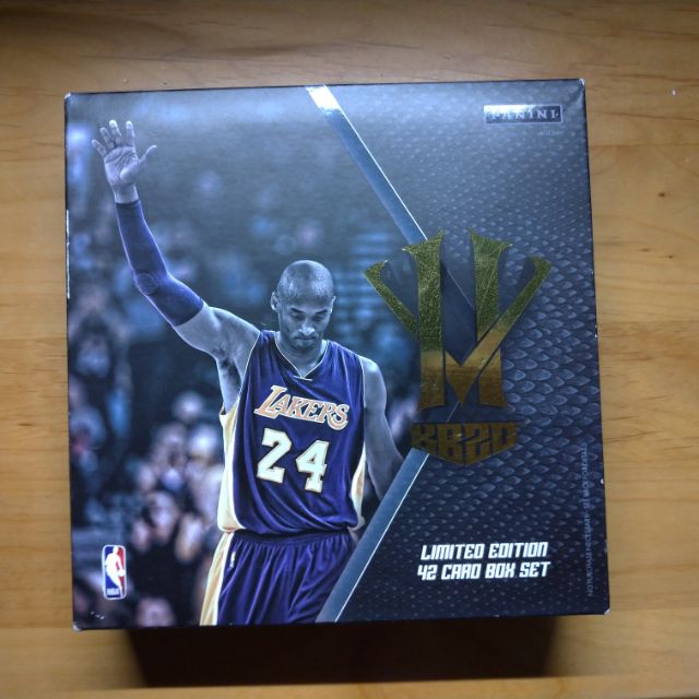 NBA2015-16 panini Kobe Bryant生涯退休珍藏紀念卡盒 惡棍英雄 球卡 球員卡(再送卡盒)