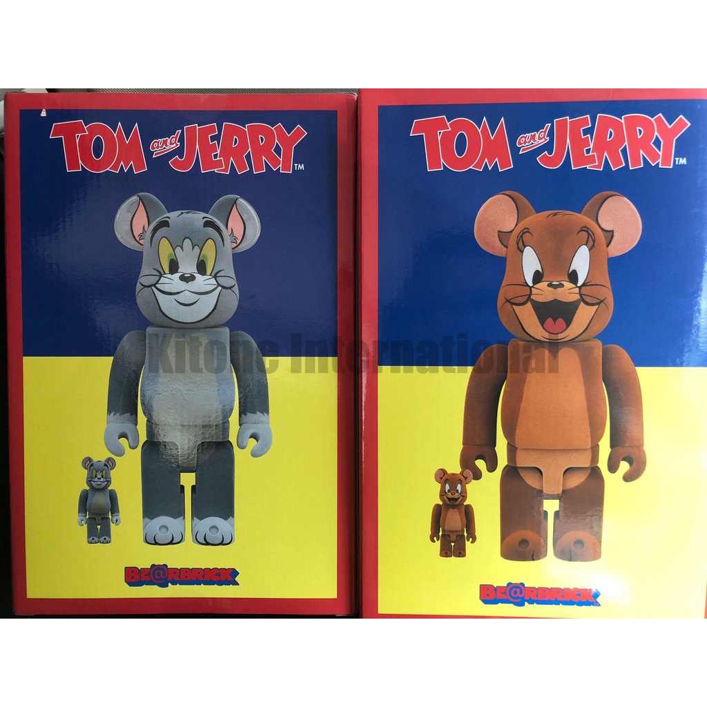 BE@RBRICK Tom and Jerry 100% + 400% 湯姆貓與傑利鼠