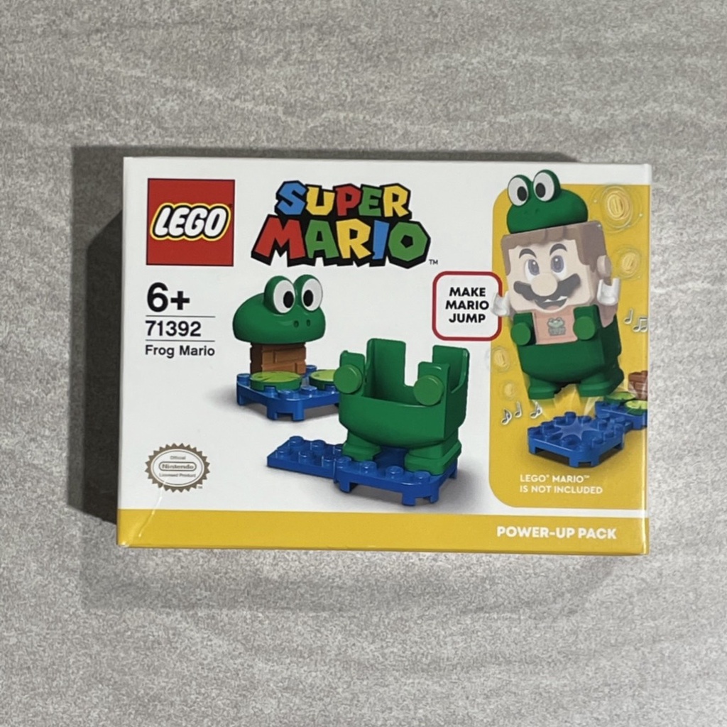 -胖達人-正版現貨有發票 LEGO 樂高 71392 超級瑪利歐系列 青蛙瑪利歐 Power-Up 套裝 青蛙 瑪利歐