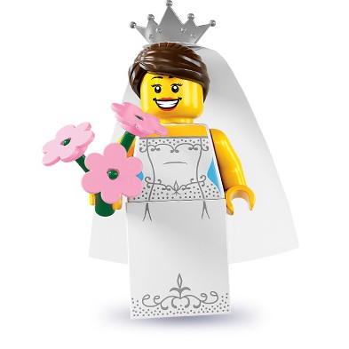 Lego 樂高 8831 七代 Minifigures 人偶抽抽樂 #4 Bride 新娘