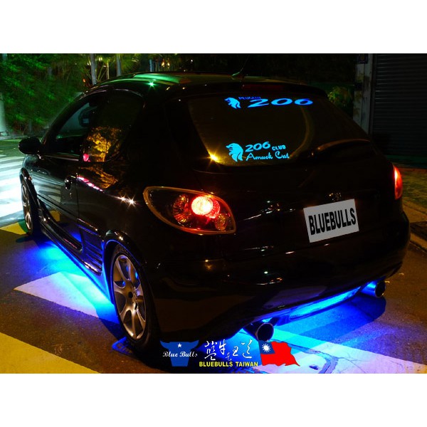 【藍牛冷光】家族 車隊 論壇 車友會 冷光貼紙族貼專業訂製 非LED 三環 MFC TAT AXELA MPC TAPC