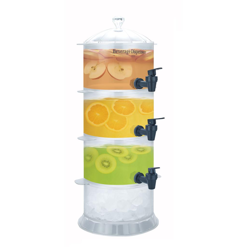 [宅配免運] 7.5公升果汁桶  壓克力材質 可組裝式果汁桶 餐廳派對用