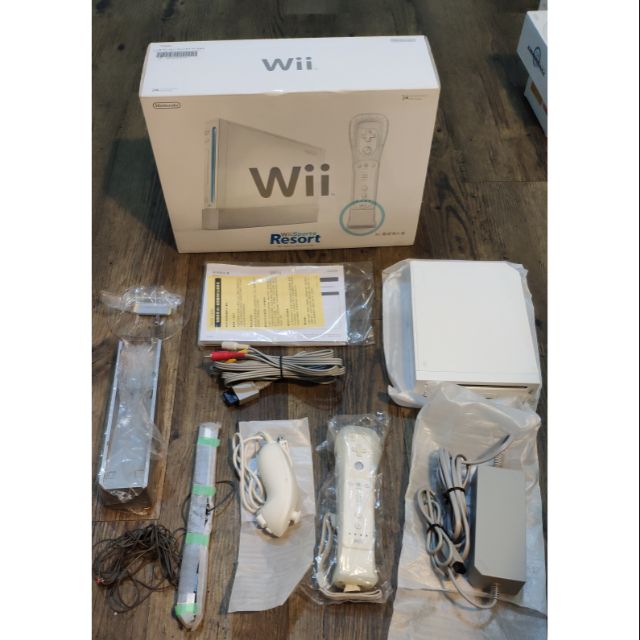 Wii 白色主機 一套 盒裝 二手 日規機