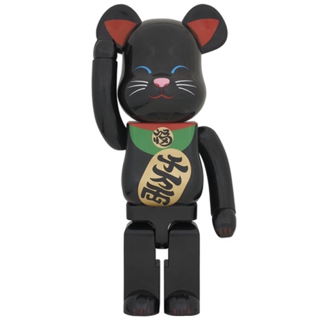 Be@rbrick 1000% 初代晴空塔限定黑招財貓