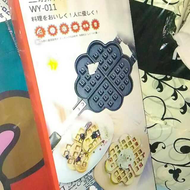 三箭牌/WY-011心型鬆餅烤盤/點心/餅乾/DIY