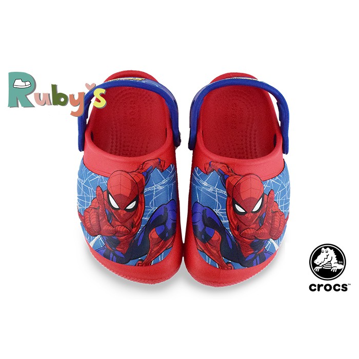 spider man crocs