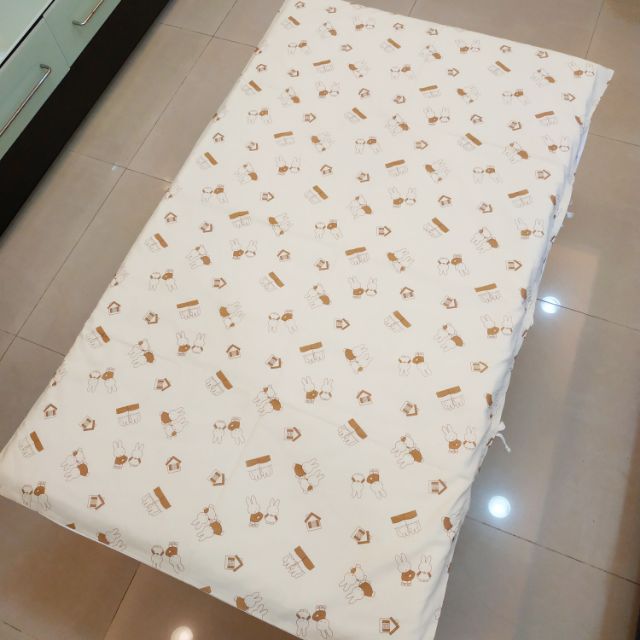日本 Miffy 米菲兔 可拆洗 幼稚園兒童午睡床墊/睡墊/嬰兒床墊/睡袋遊戲墊 70*120cm 現貨