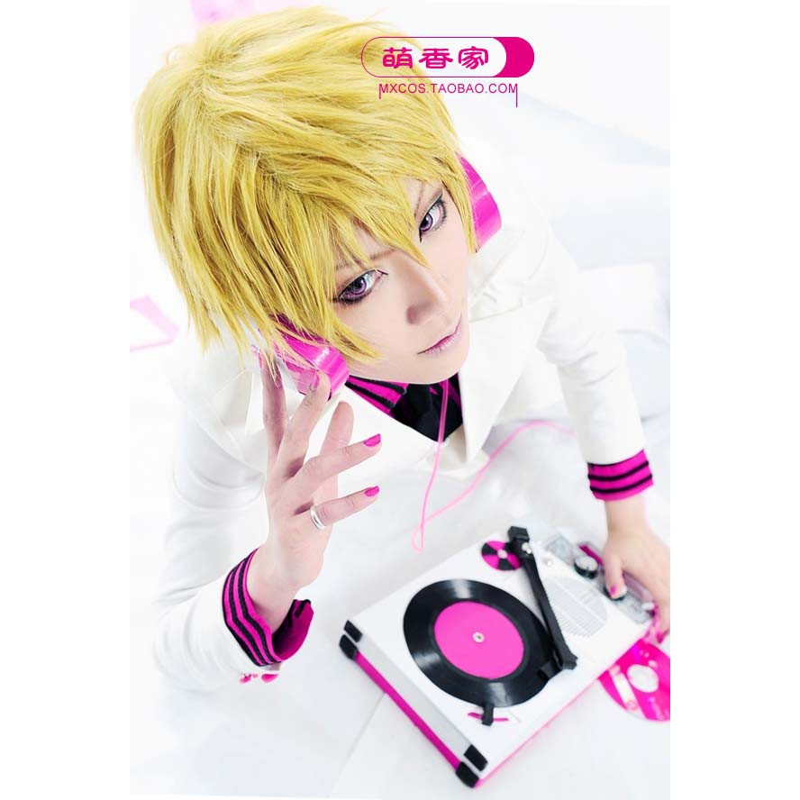 現貨 萌香家無頭騎士異聞錄平假發和島靜雄鏡音len志摩金造cosplay假發 蝦皮購物