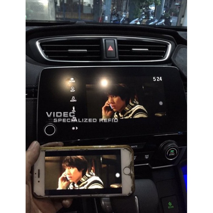HONDA 17 CRV 5代 五代 手機螢幕 wifi傳輸螢幕鏡像 airplay 汽車螢幕同步 CRV5