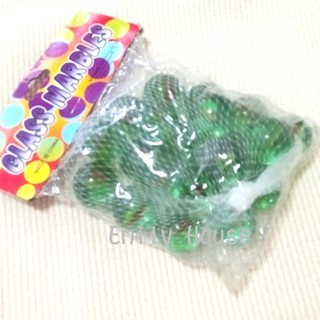 【艾蜜莉玩具】大顆七彩玻璃彈珠2.5cm/遊戲彈珠臺/玻璃魚缸裝飾球/盆栽裝飾玻璃球25mm 大顆玻璃珠 450克重