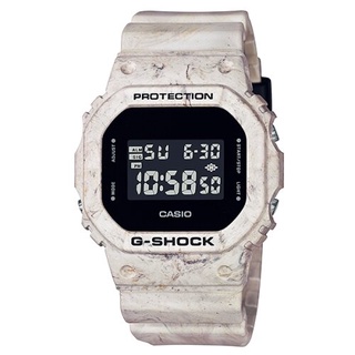 【CASIO 卡西歐】【CASIO 卡西歐】G-SHOCK 地質系大理石紋手錶(DW-5600WM-5)