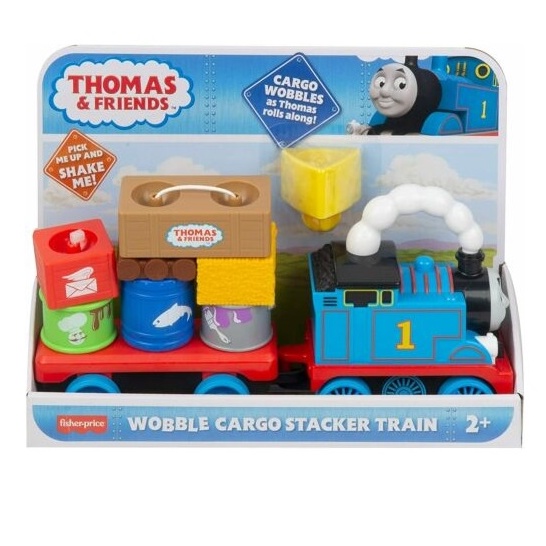 （卡司旗艦）Mattel 美泰兒 Thomas 湯瑪士小火車貨物疊疊樂組  Thomas & Friends