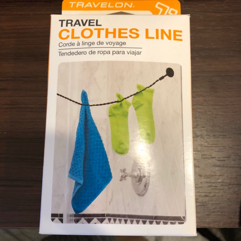 Travelon Travel Clothes Line 旅遊 露營 曬衣繩