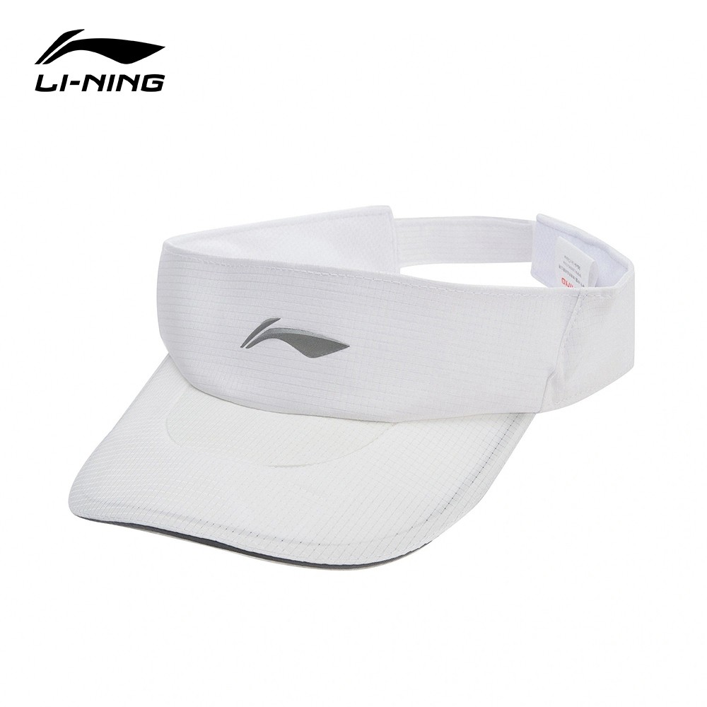 LI-NING 李寧 跑步系列遮陽帽 白色 (AMXR010-2)