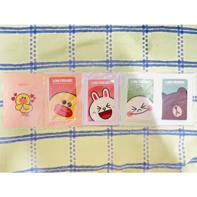 LINE FRIENDS 悠遊卡 （絕版品）全套附贈品 熊大  兔兔  饅頭人  莎莉