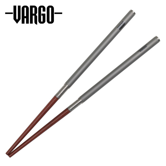 【Vargo 美國】Titanium Chopsticks 鈦合金筷子 (VT223)