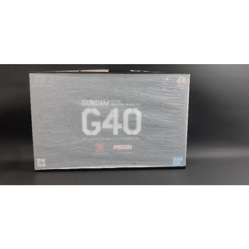 全新現貨最後一盒 萬代 40週年 G40 鋼彈 工業設計版 RX-78-2 HG 1/144 初鋼