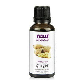 【NOW】生薑精油 Ginger Oil 30ML 單方純精油/香氛/芳香調理/美國原裝