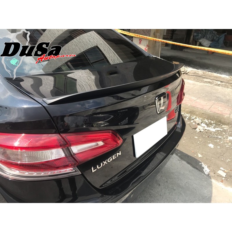 《DUSA》納智捷 Luxgen Sedan S3 PDL SG 尾翼 後擾流 全新PUF軟性材質 黑色素材未烤漆