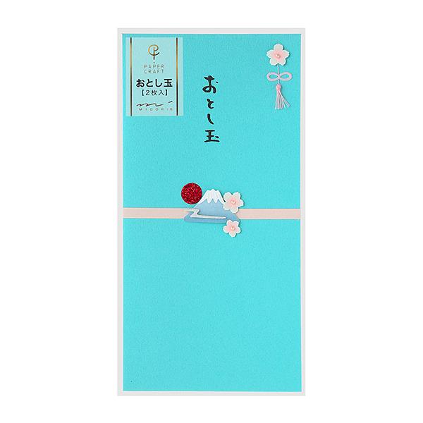 日本 MIDORI PC 紅包袋 For New Year/ Mount Fuji/ 2入 eslite誠品