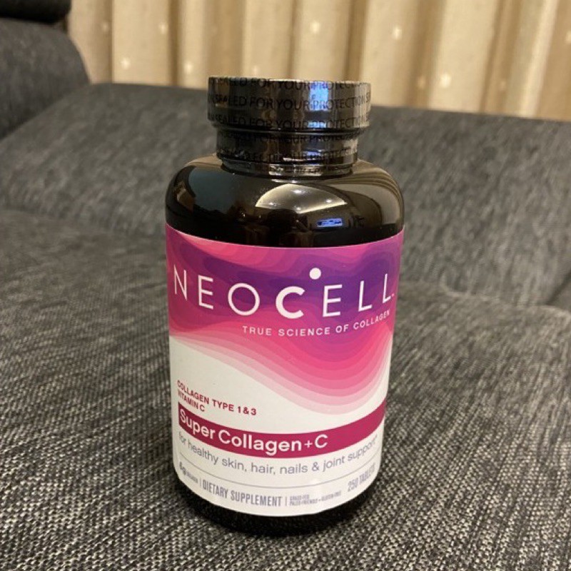 現貨250錠🇺🇸美國Neocell水解膠原蛋白+維生素C