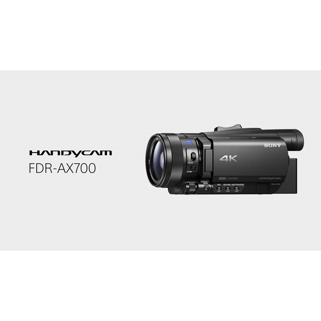 展示出清 SONY FDR-AX700 4K高畫質攝影機 公司貨