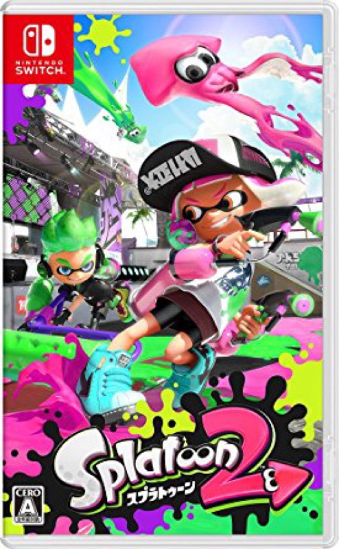 預購nintendo Switch Ns Splatoon2 漆彈大作戰2 同捆主機組日規機日規 蝦皮購物