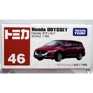 Tomica 46 Honda Odyssey 絕版品 車頂有小傷 模型車 多美