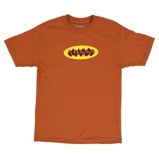 PLEASURES 3D LOGO T-SHIRT TEXAS ORANGE 橘色 3D 短袖T恤 洛杉磯品牌