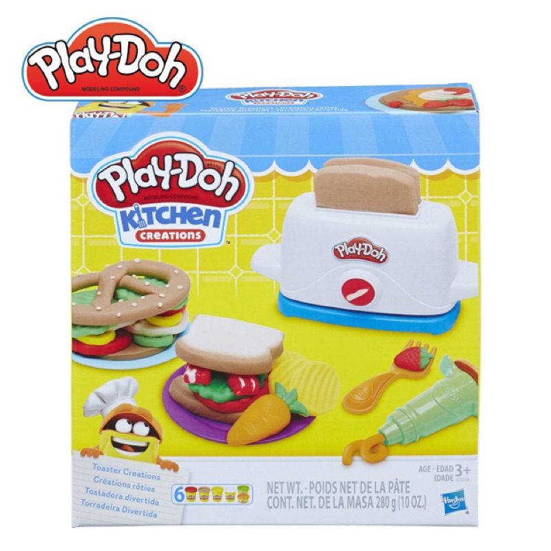 創意吐司 Play-Doh培樂多-廚房系列創意吐司