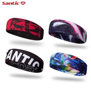 Santic 騎行頭帶運動健身跑步髮飾頭飾吸汗運動自行車頭巾