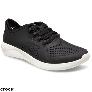 Crocs 卡駱馳 (女鞋) LiteRide徒步繫帶鞋-205234-001 洞洞鞋