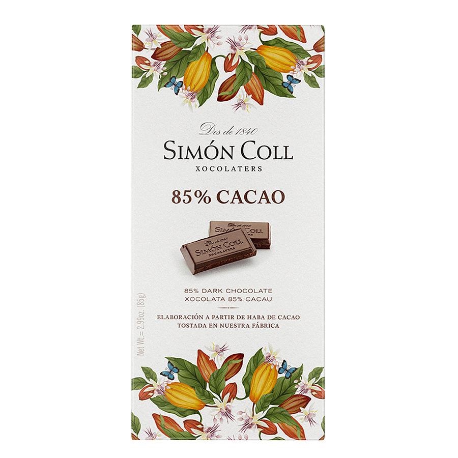 SIMON COLL 85%黑巧克力片　eslite誠品