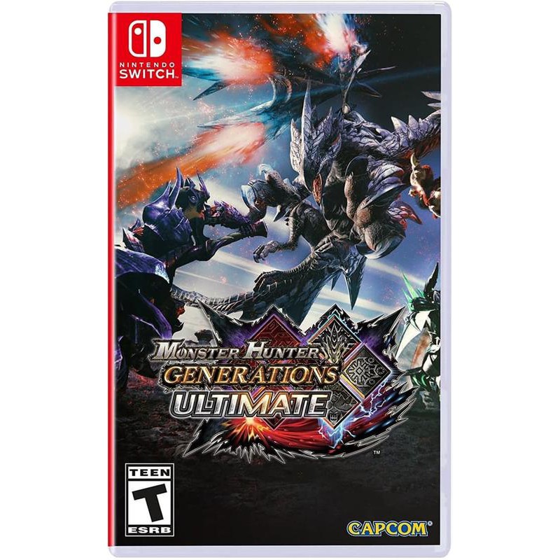 【全新未拆】任天堂 SWITCH NS 魔物獵人 XX ULTIMAT GU 世代終極版 國際版 中文版【台中恐龍電玩】