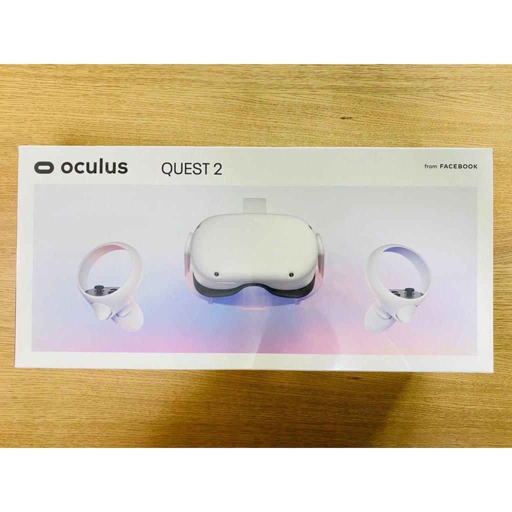【全新】Oculus Quest 2 64G + +原廠人工皮臉部靠墊(全新未拆 29美金)