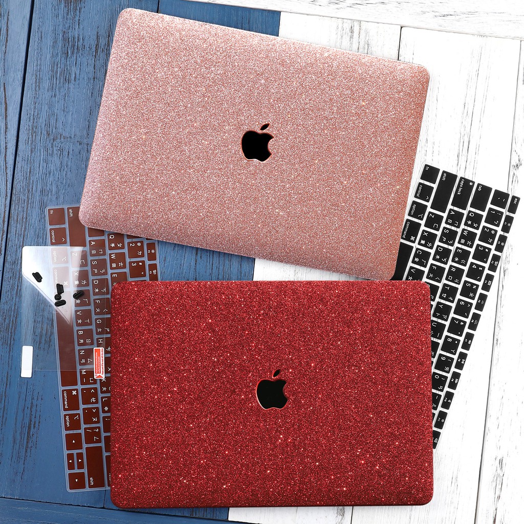 閃粉保護殼 MacBook全系列  適用Pro Air A2681 A2918 M3女神首選 筆電殼保護套送鍵盤膜