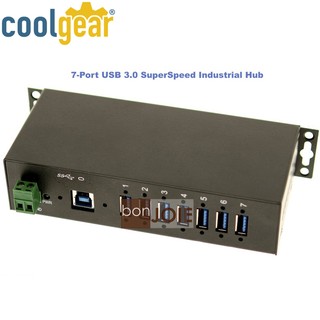 CoolGear 7 Port USB 3.0 Hub Metal Case 金屬外殼七孔集線器 USBG-7U3ML