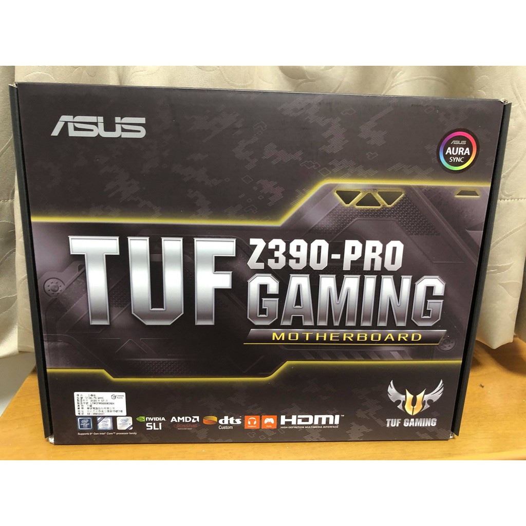 全新 ASUS 華碩 TUF-Z390-PRO-GAMING 主機板